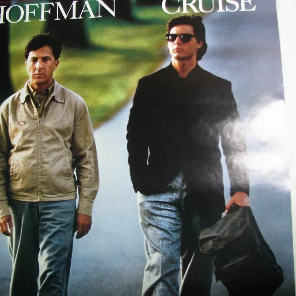 Vintage Rain Man Movie Poster